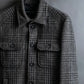 "Dolce & Gabbana" Check pattern front pocket shirt jacket