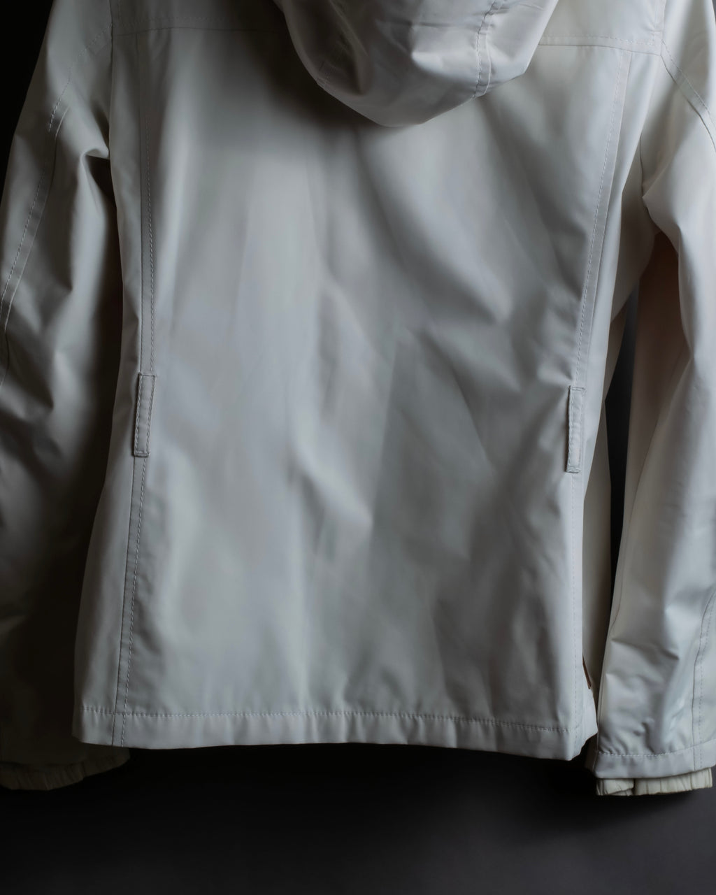 "PRADA SPORT" Double zipper hooded jacket