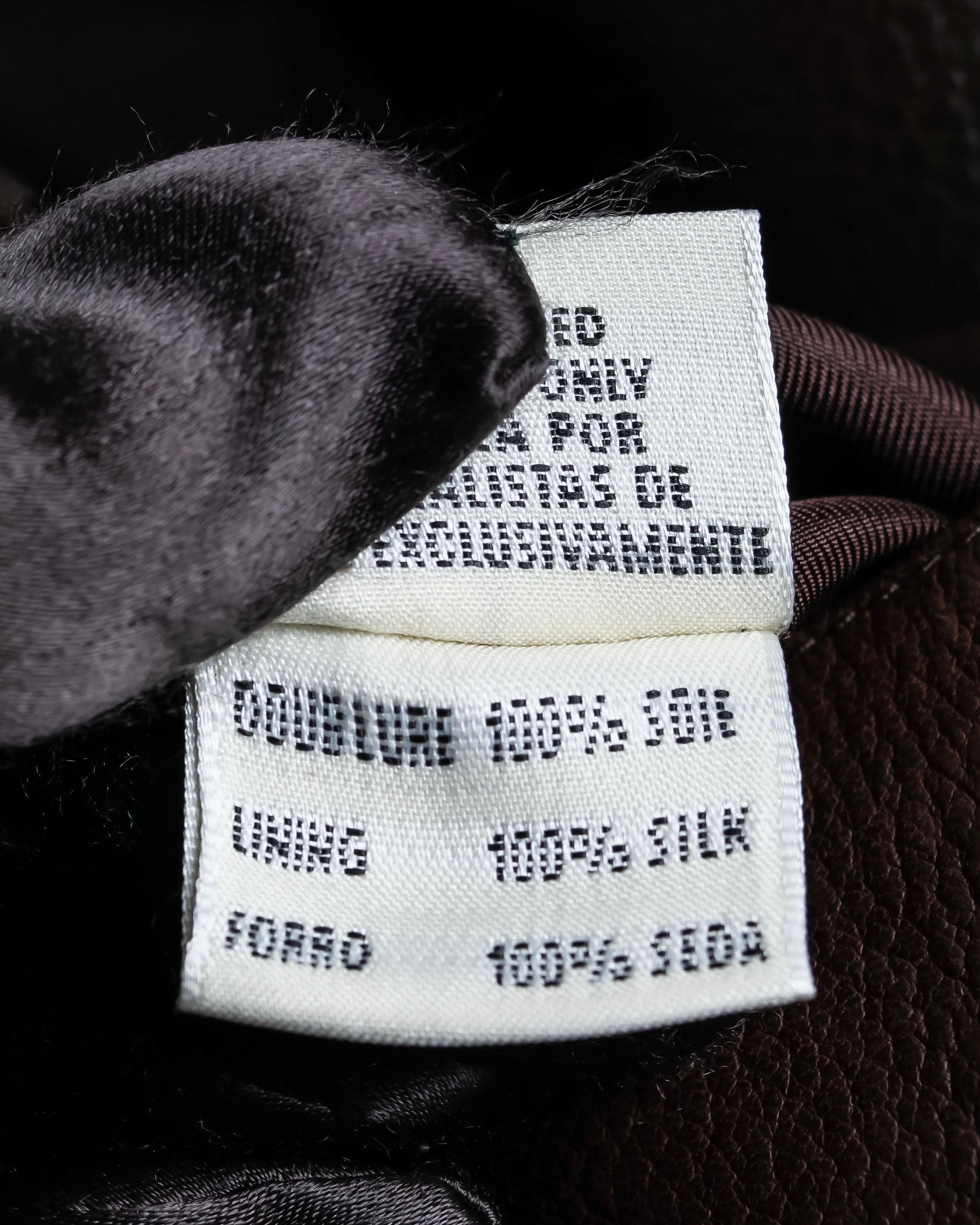 "Hermes by Gaultier" Round Pocket Wine Red Leather Skirt