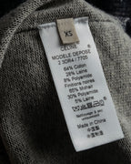 "CELINE" Inside-out stitching design knit pullover