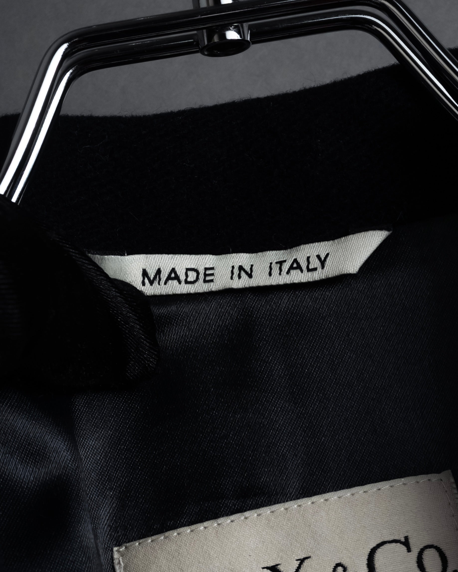 "MAX&Co." Straight fitting super maxi-length chester coat