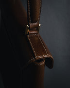 "Salvatore Ferragamo" 90’s structured top-handle leather bag