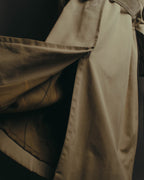 “BURBERRYS” 90’s classic cotton trench coat
