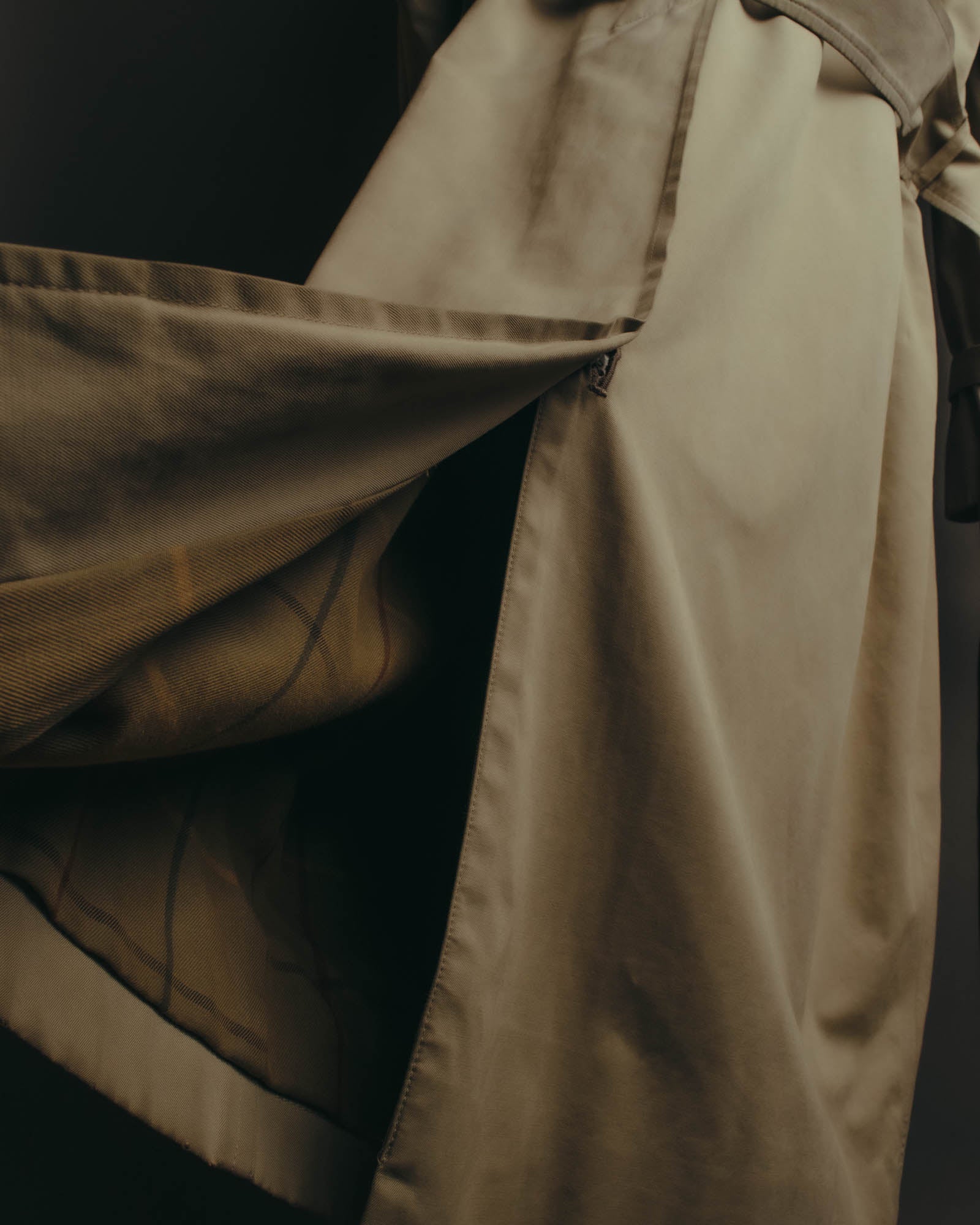“BURBERRYS” 90’s classic cotton trench coat