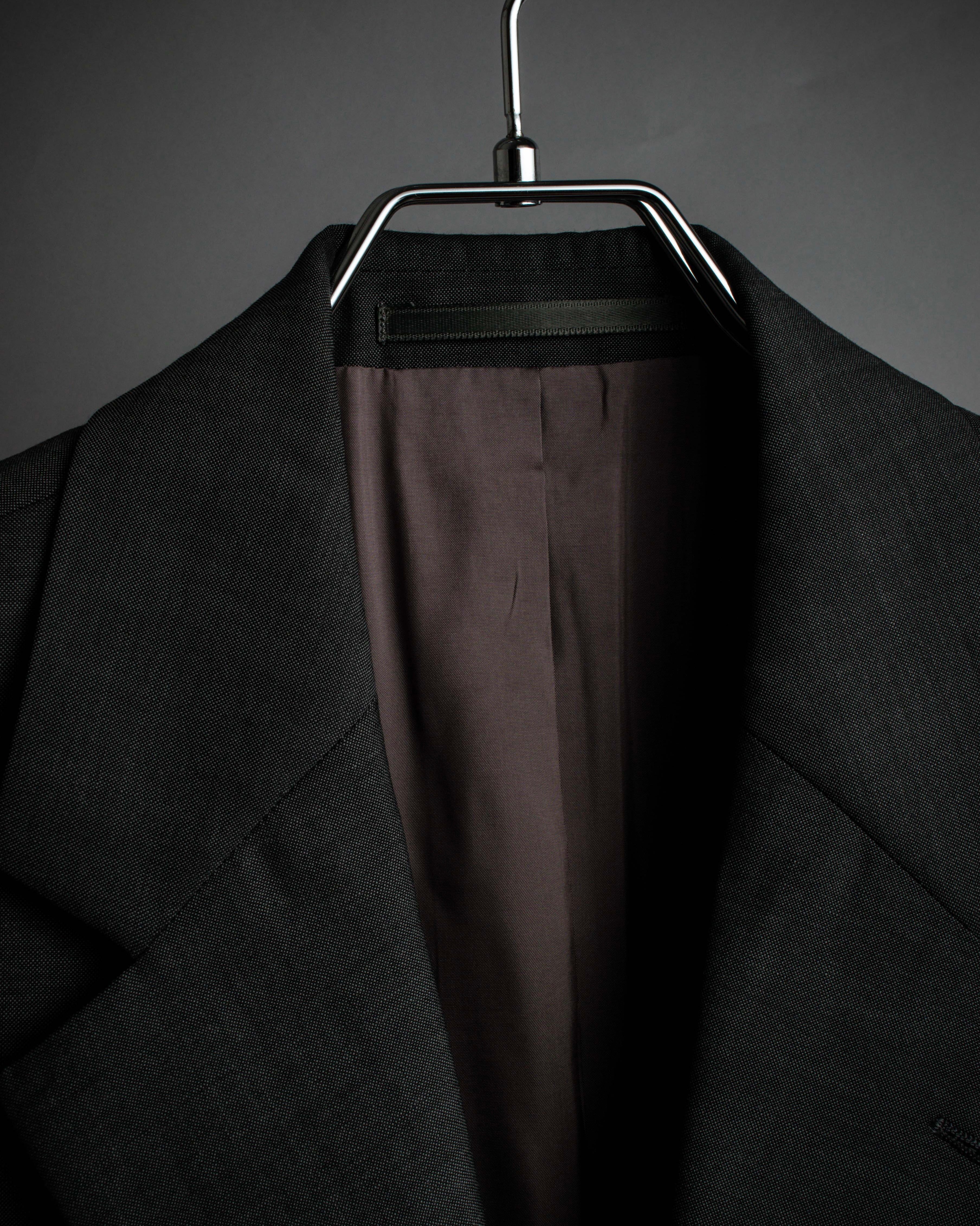 HUGO BOSS - セットアップ - カーキグレー - 48 - ファインゲージ