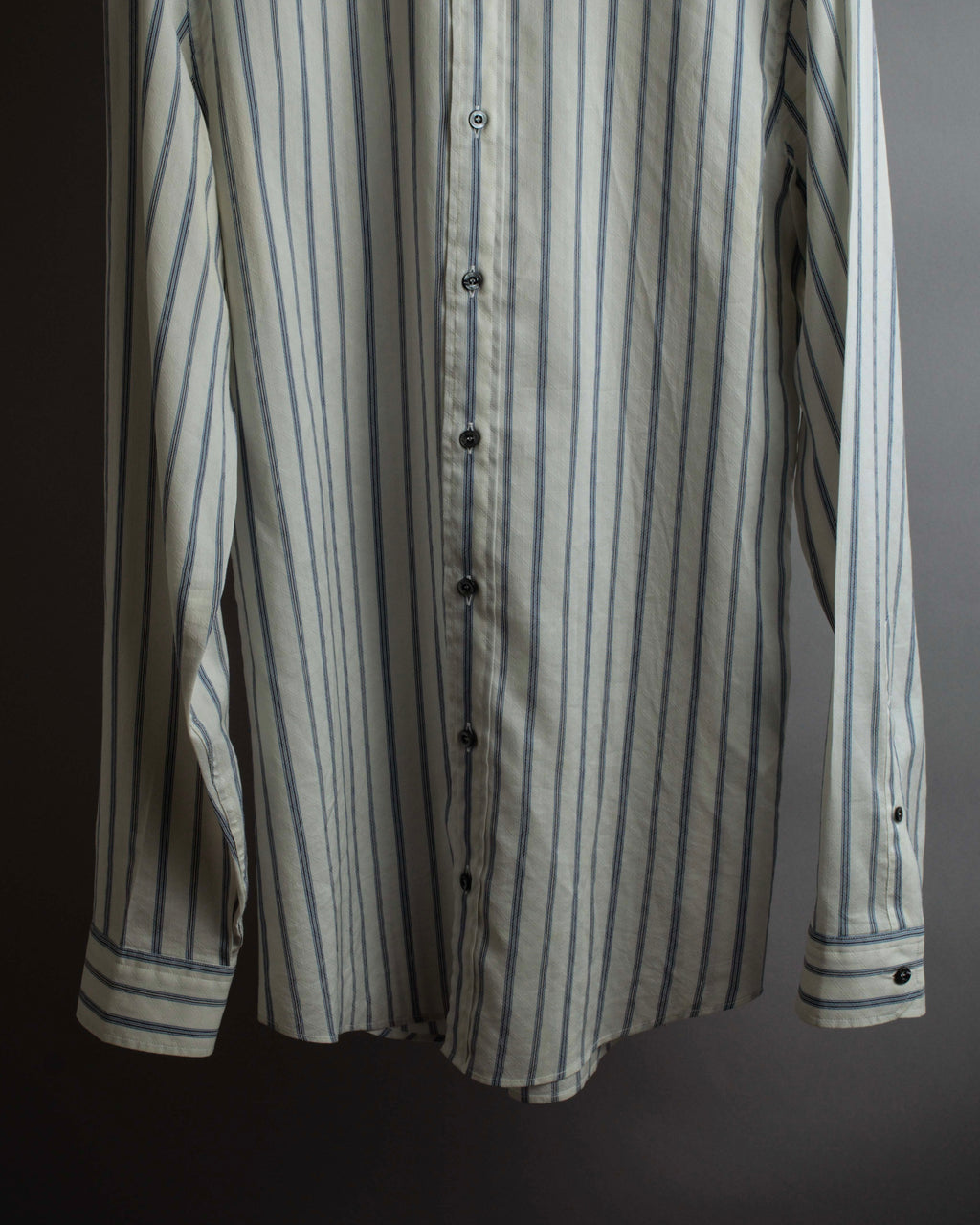 "GUCCI" Diamond jacquard striped shirt