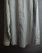 "GUCCI" Diamond jacquard striped shirt