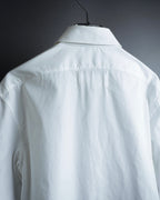 "MAISON MARGIELA" 20AW Long cuff design cotton white shirt