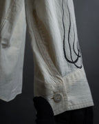 "PRADA" 22SS Sea fable motif print oversized shirt