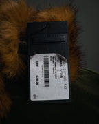 “SAINT LAURENT PARIS“ 2021-2022 Faux fur wrist cuffs
