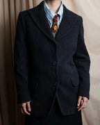 "JEAN PAUL GAULTIER FEMME"
Peaked drape beautiful shape tailored jacket