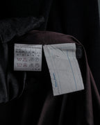 "Max Mara" 90's White tag tailored collar angora mix coat