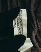 "ARMANI COLLEZIONI" 00's-10's Textured linen knit cardigan