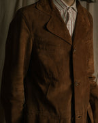 –SPECIAL– "Salvatore Ferragamo" 00’s reversible shearling sheep skin jacket