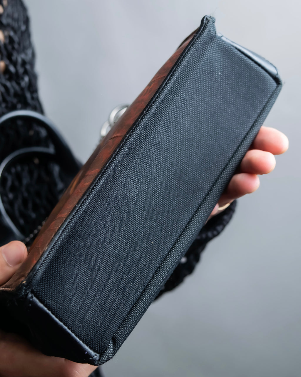 “Jean Paul Gautier” gargoyle printed hand bag