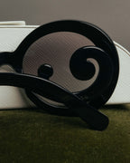 "PRADA" 10's Sculptural baroque sunglasses