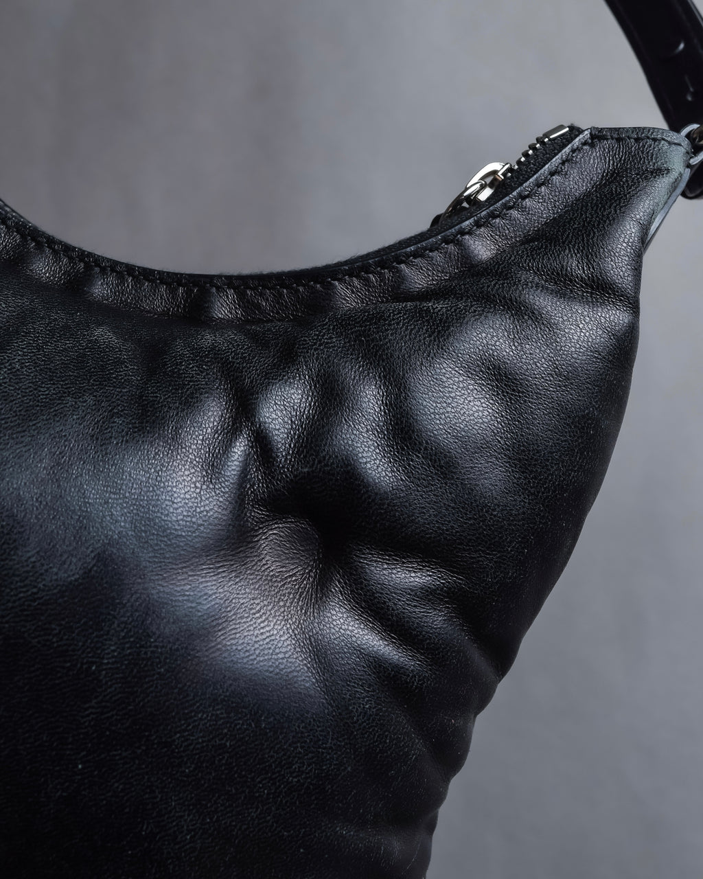 "MAISON MARGIELA" Glam Slam black one shoulder bag