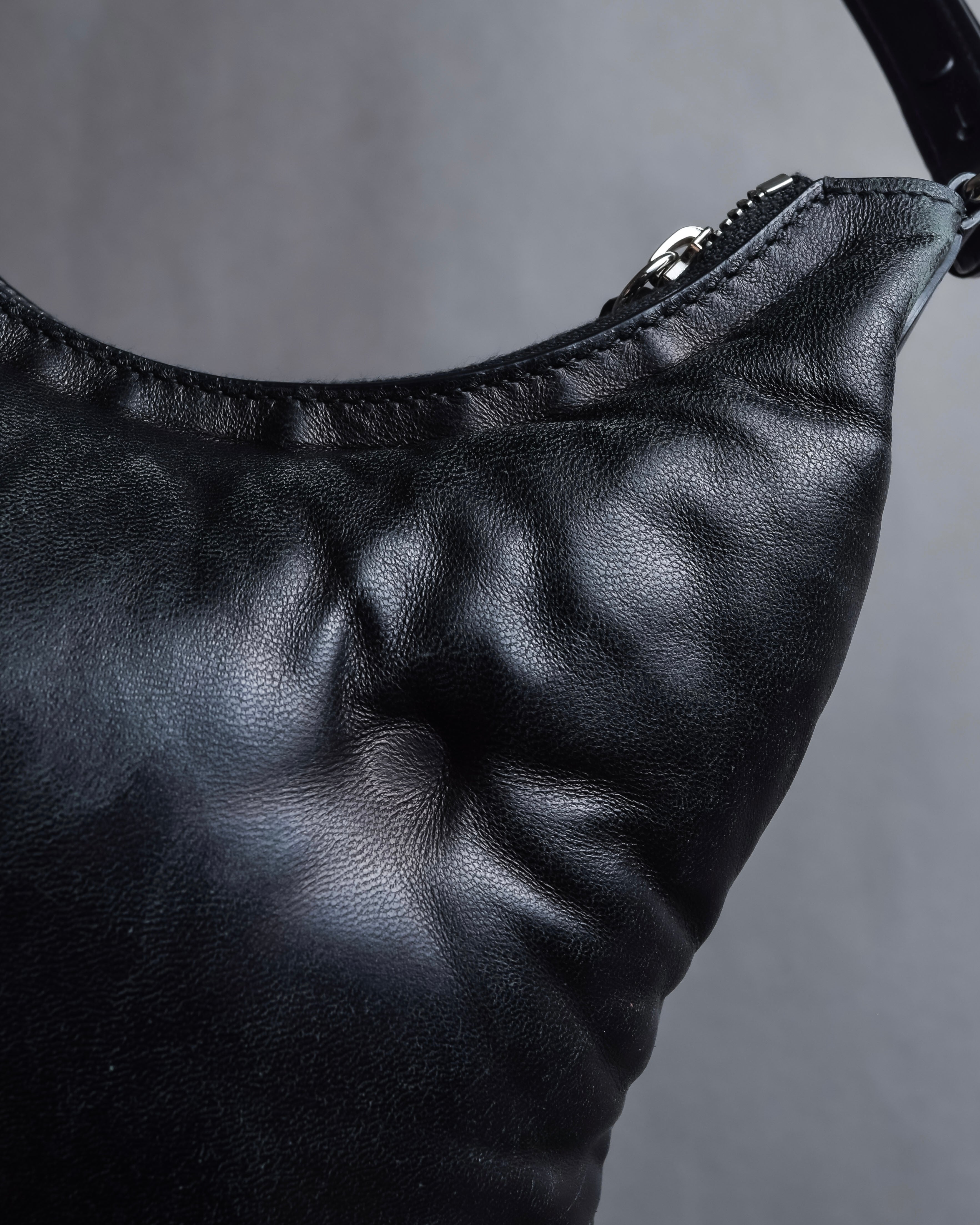 "MAISON MARGIELA" Glam Slam black one shoulder bag