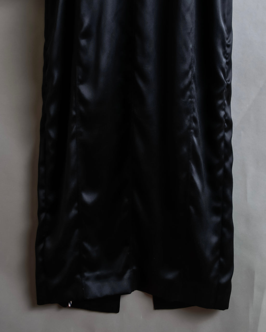 "THOM BROWNE" Shiny long hidden button shirt