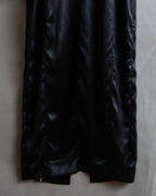 "THOM BROWNE" Shiny long hidden button shirt