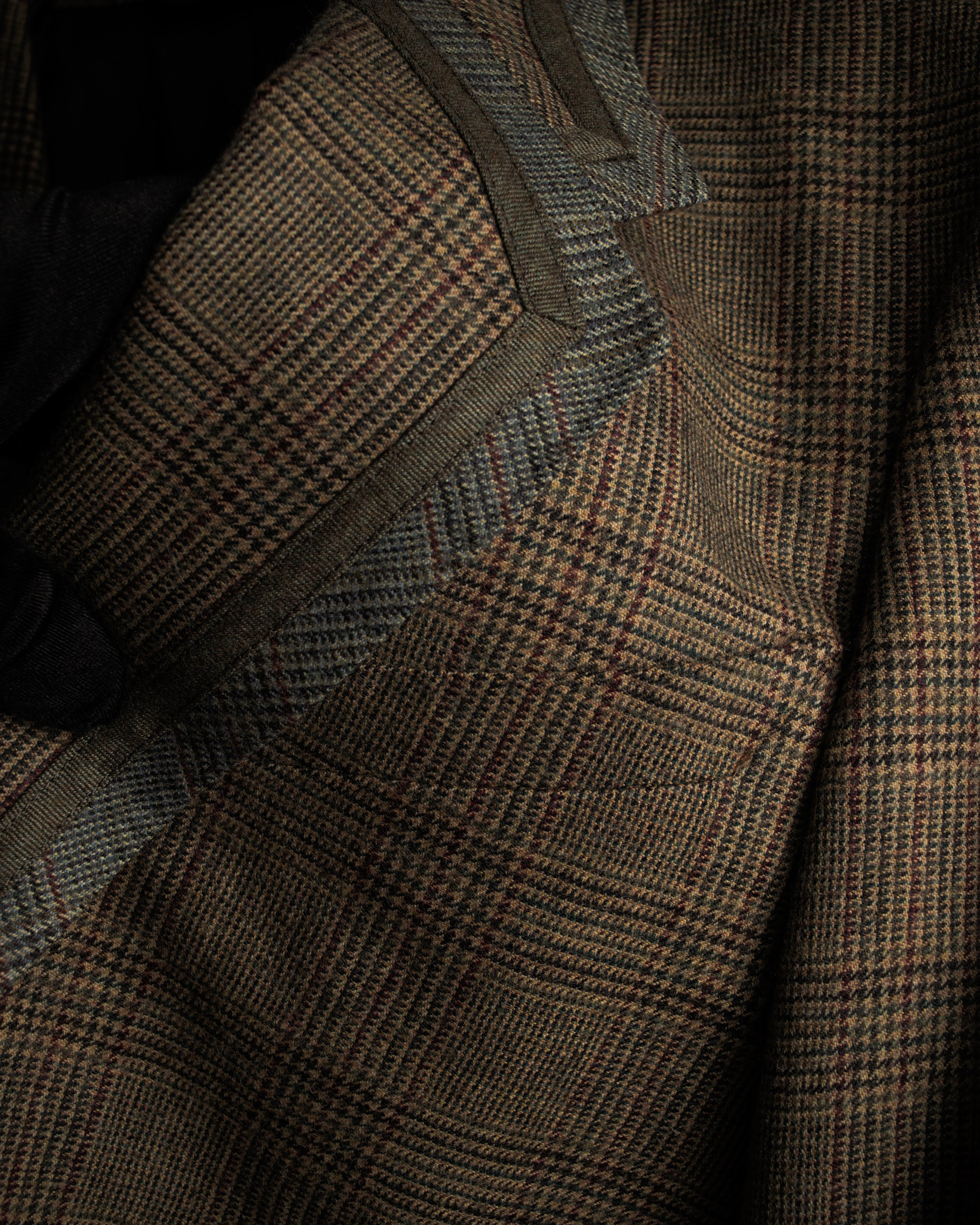 "PAUL SMITH" Flaming detail glen plaid set up
