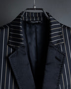 "Dolce & Gabbana" Silk design double-breasted tailored jacker