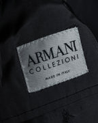 "ARMANI COLLEZIONI" Deep charcoal pinstripe set up