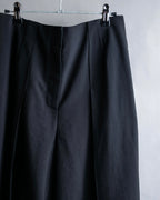 "LOEWE" Deep pleat tapered draped slacks