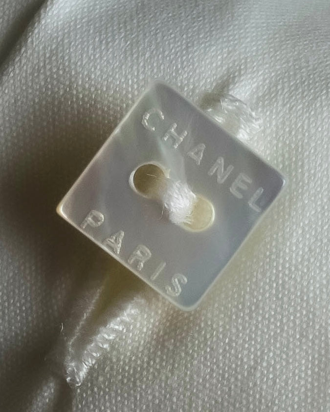 "CHANEL" 2005SS logo studs design shirt jacket