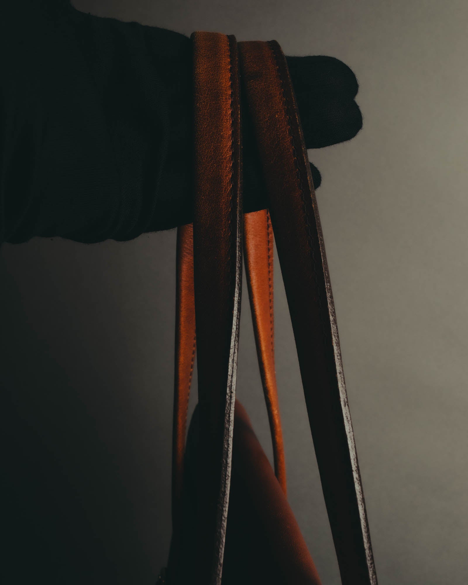 "Jean Paul Gaultier" 90's-00's Structured leather shoulder bag