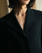 "GUCCI" Michele period stand collar modified design tailored jacket