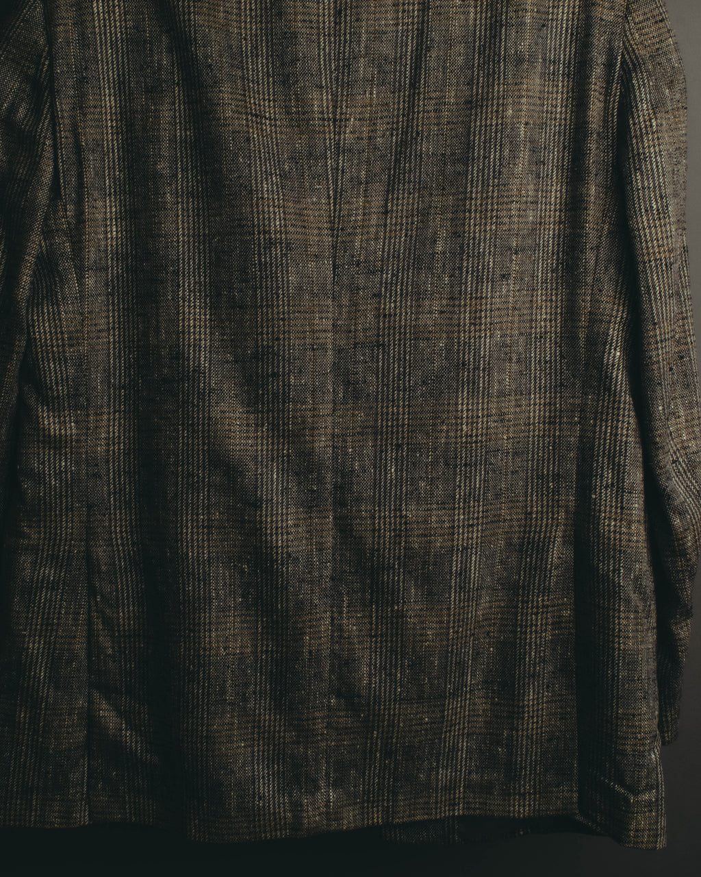 "Ermenegildo Zegna" 80's-90's Textured silk single-breasted blazer