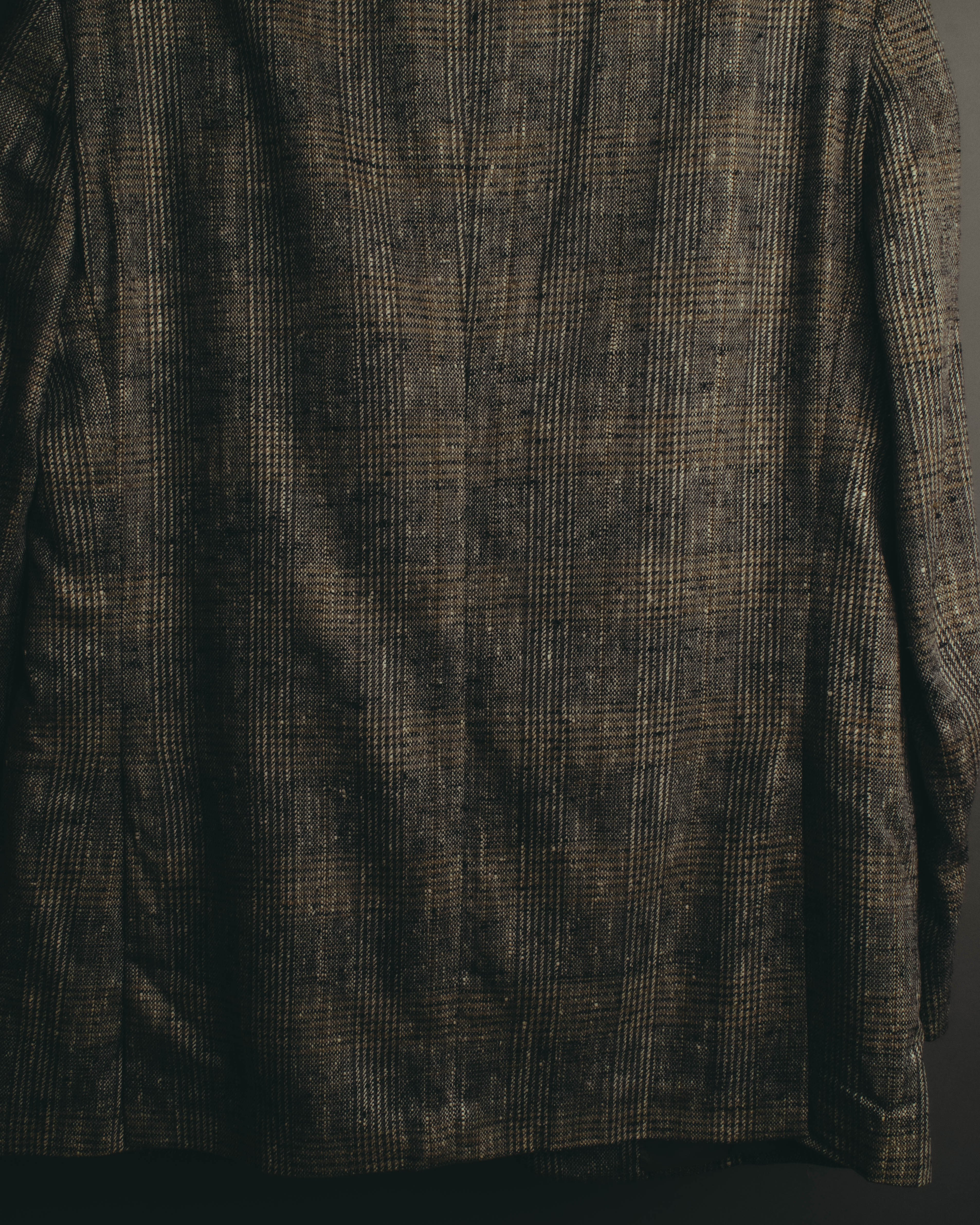 "Ermenegildo Zegna" 80's-90's Textured silk single-breasted blazer