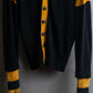 "Vivienne Westwood" Two-tone ribbed switching cardigan