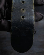 "HERMES" D ring buckle design leather bracelet