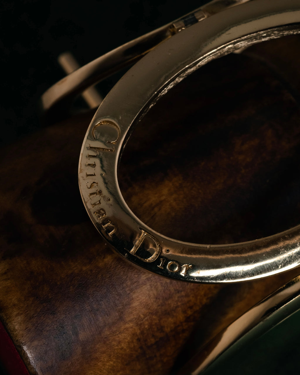 –SPECIAL– “Christian Dior” 90’s Sculptural oval link bracelet