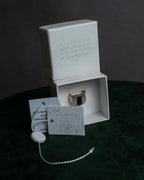 "MAISON MARGIELA" 18SS signet design silver ring