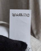 "BRUNELLO CUCINELLI" Contrast collar hidden placket linen shirt