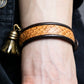 "BOTTEGA VENETA" Python switch design leather bracelet