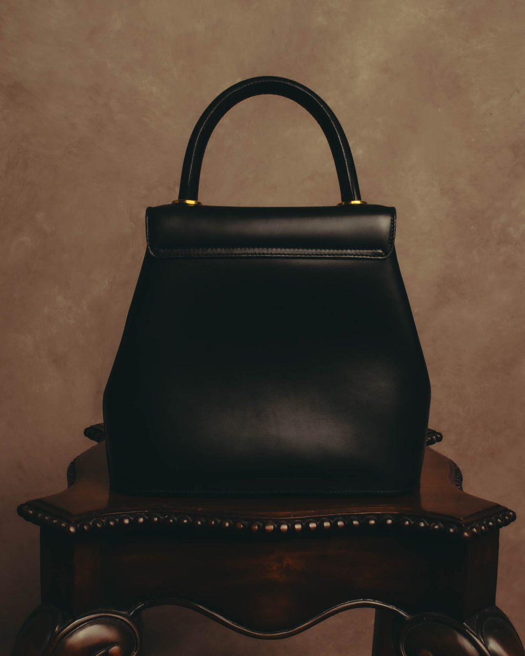 "Salvatore Ferragamo" 90's-00's Elegant leather 2 way handbag