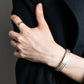 "BOTTEGA VENETA" Mirror top design monotone color bracelet