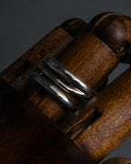 "Tiffany&Co" Open diagonal silver925 ring