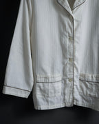 "CELINE" 90's-00's Macadam print pajama set up