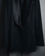 –SPECIAL– "LOEWE"2010’s-20’s wrap-front shawl collar tuxedo jacket