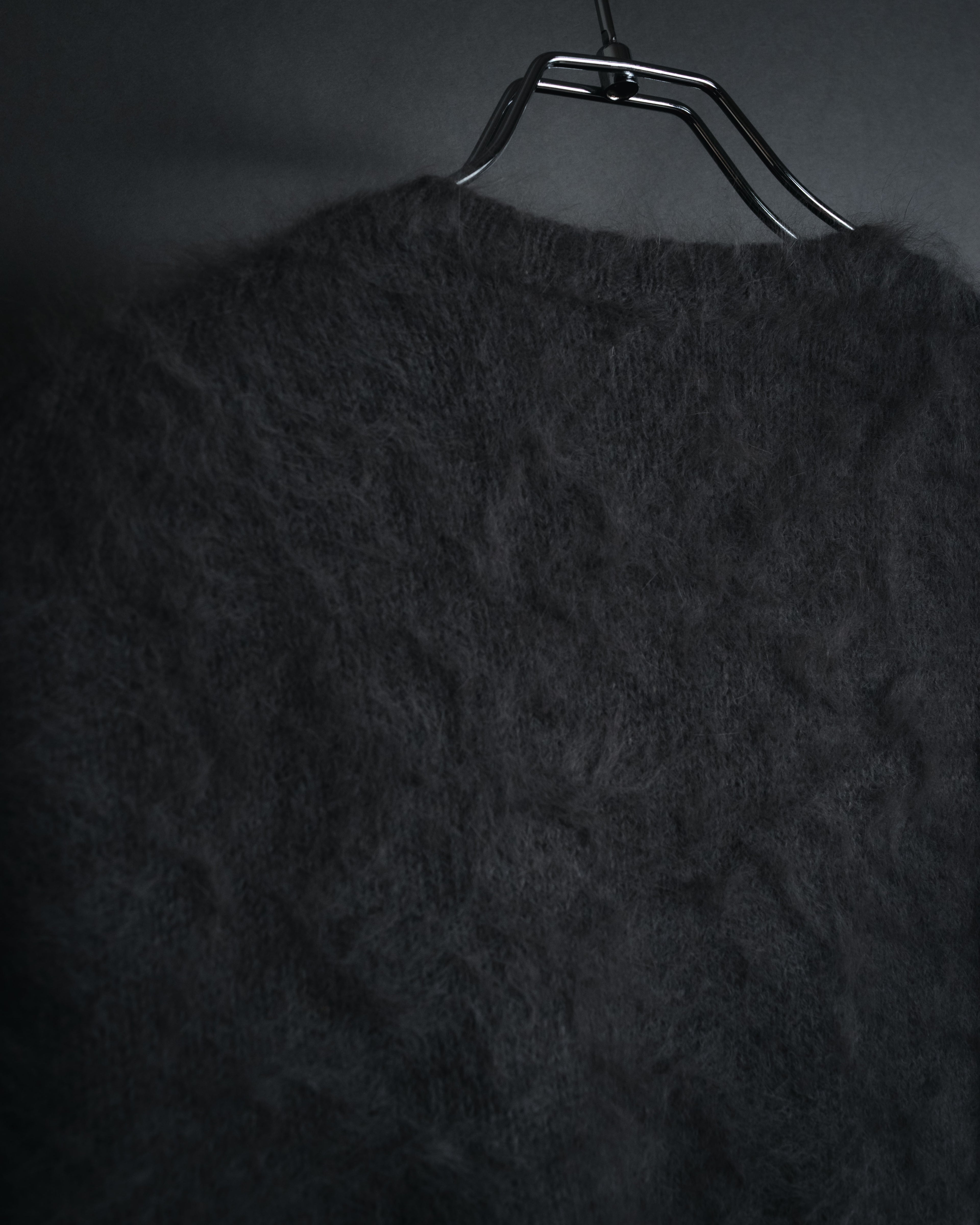 "GUCCI" 2010-11 angora blend brushed crewneck knit