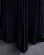 "Maison Margiela" 16SS Bow tie draping shirt