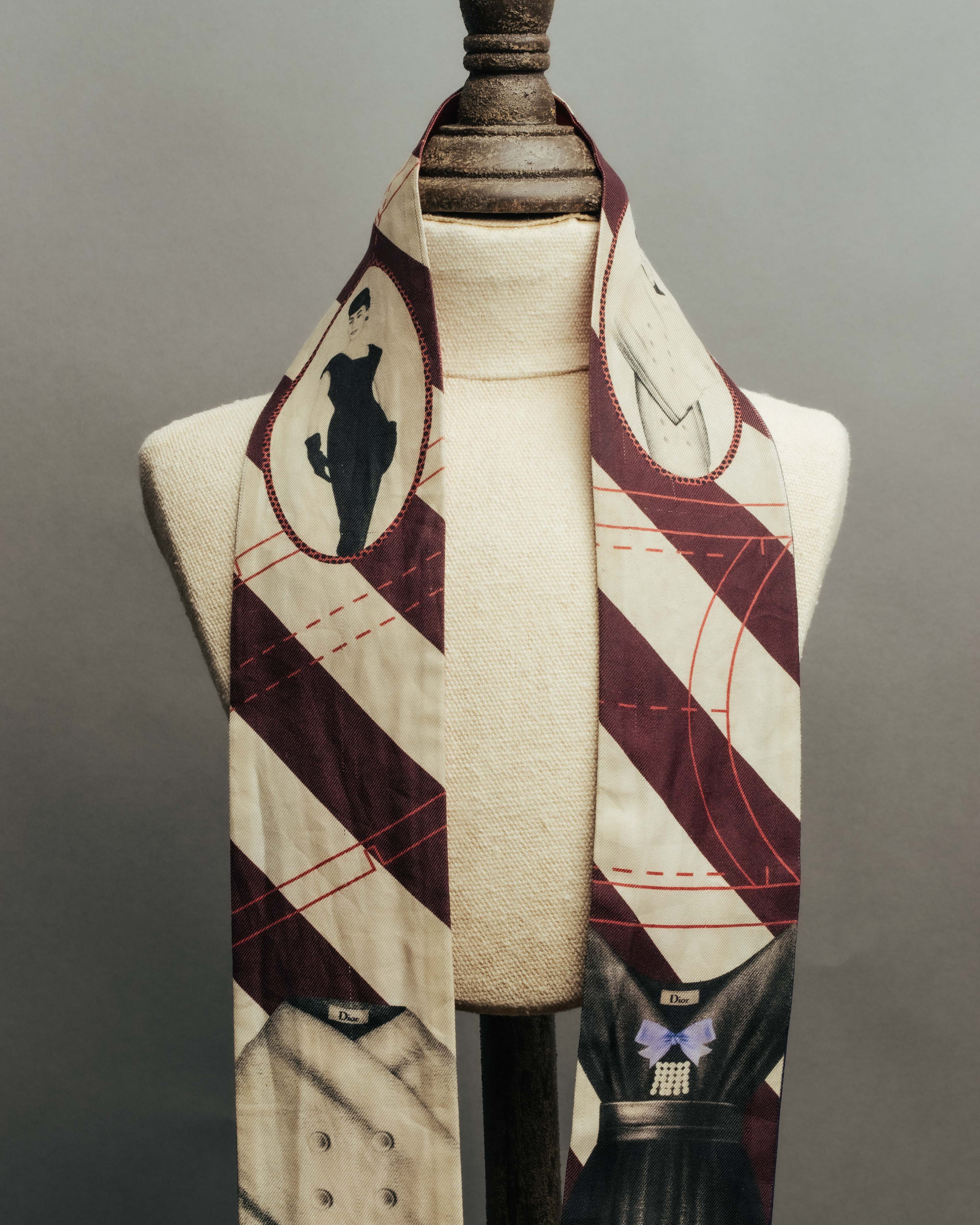 -SPECIAL- “Dior” 2017-2023 Heritage collage mitzah scarf