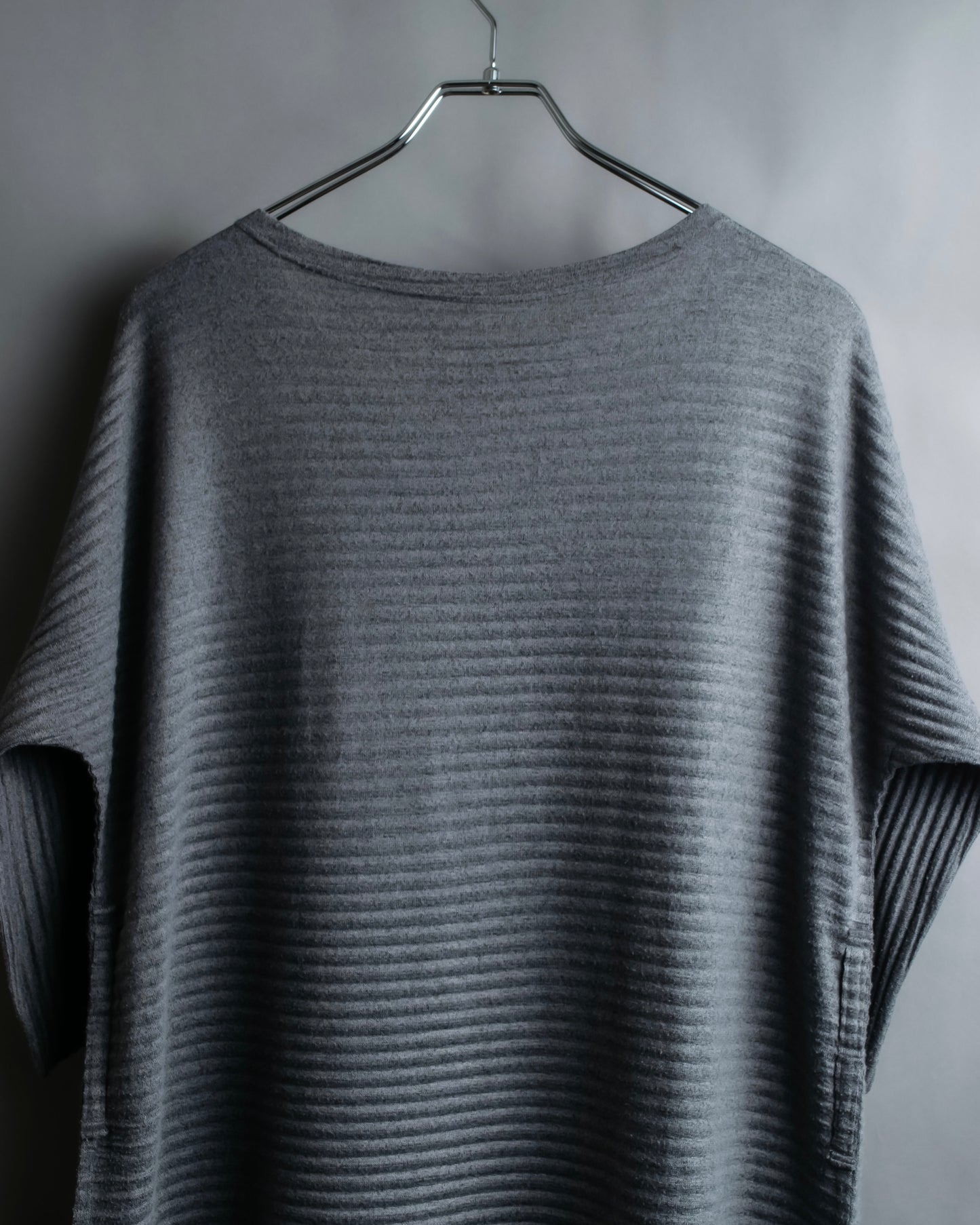 "ISSEY MIYAKE me" Pleated pullover tunic