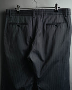 -MOOD MILLÉSIMES- 00’s pin-striped tailored dress trousers