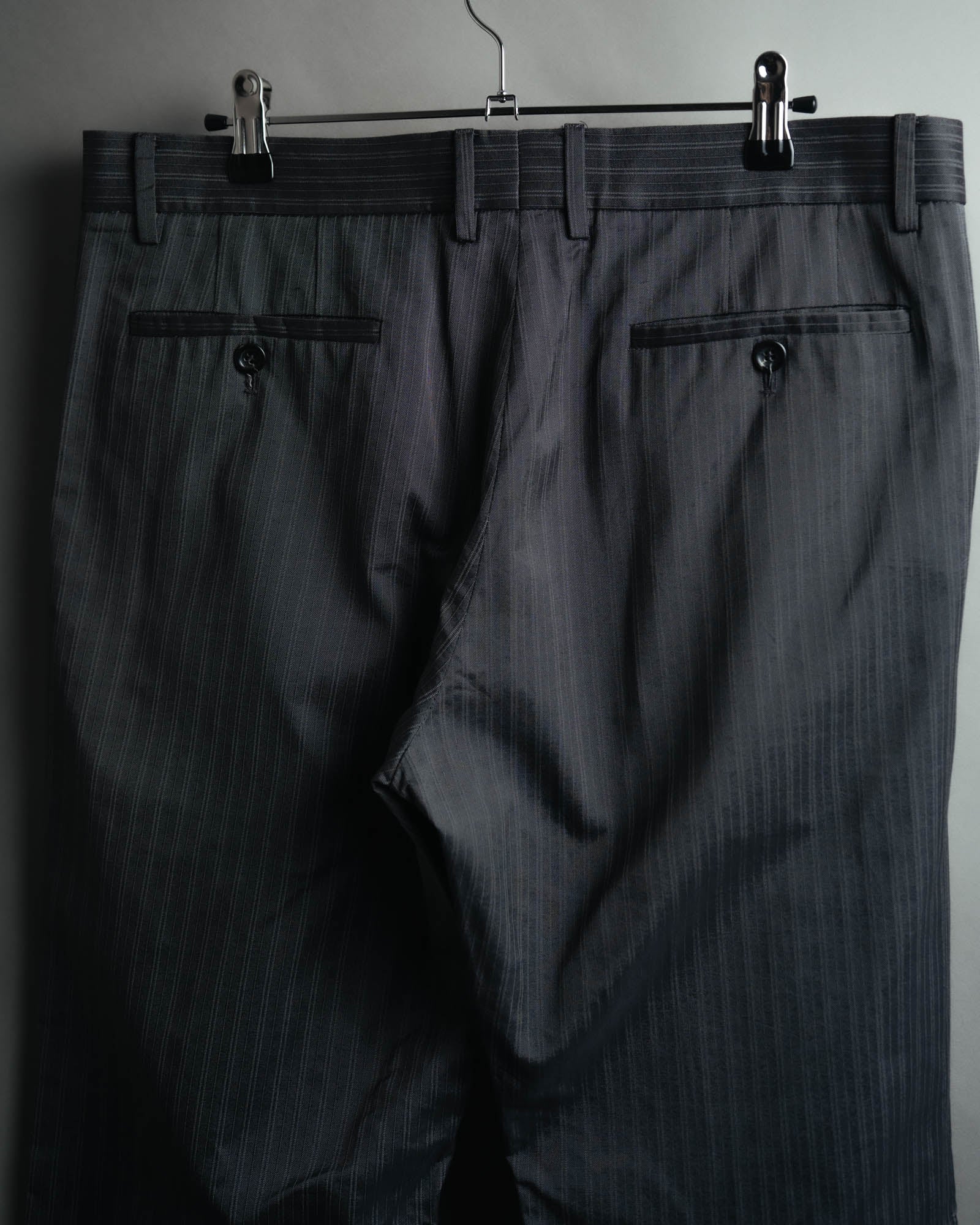 -MOOD MILLÉSIMES- 00’s pin-striped tailored dress trousers